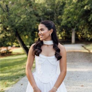 Elegant White Wedding Dress